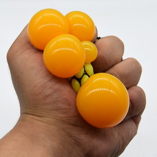 Trứng Lưới Slime - Nho Trút Giận- Quả Bóng Lưới Slime - Stress Ball