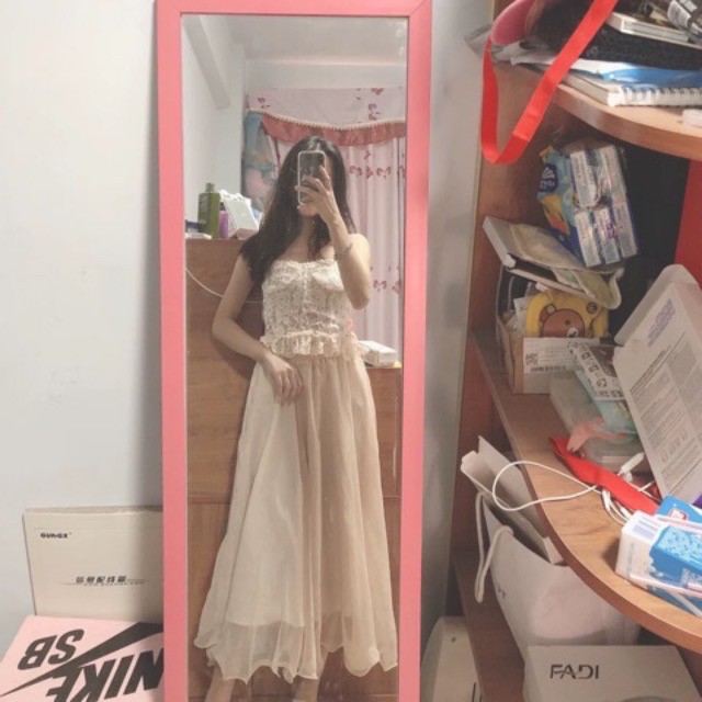 [Sẵn Hàng]♥️Set Áo Bra+Khoác Len+Chân Váy(ảnh thật)Size S,M,L Maxi du lịch, đi biển | BigBuy360 - bigbuy360.vn