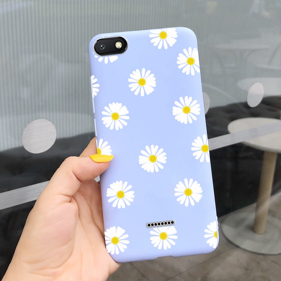 Ốp Điện Thoại Mềm Bo Viền Hình Khủng Long/Hoa Thời Trang Cho Xiaomi Redmi 6A 6A A6 Redmi6A Hongmi6A