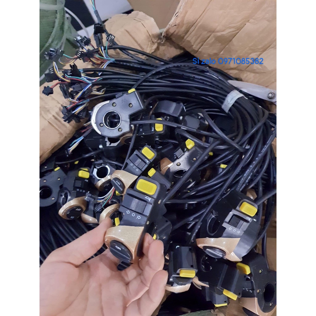 Cụm công tắc 133s đèn còi xi nhan chính hãng