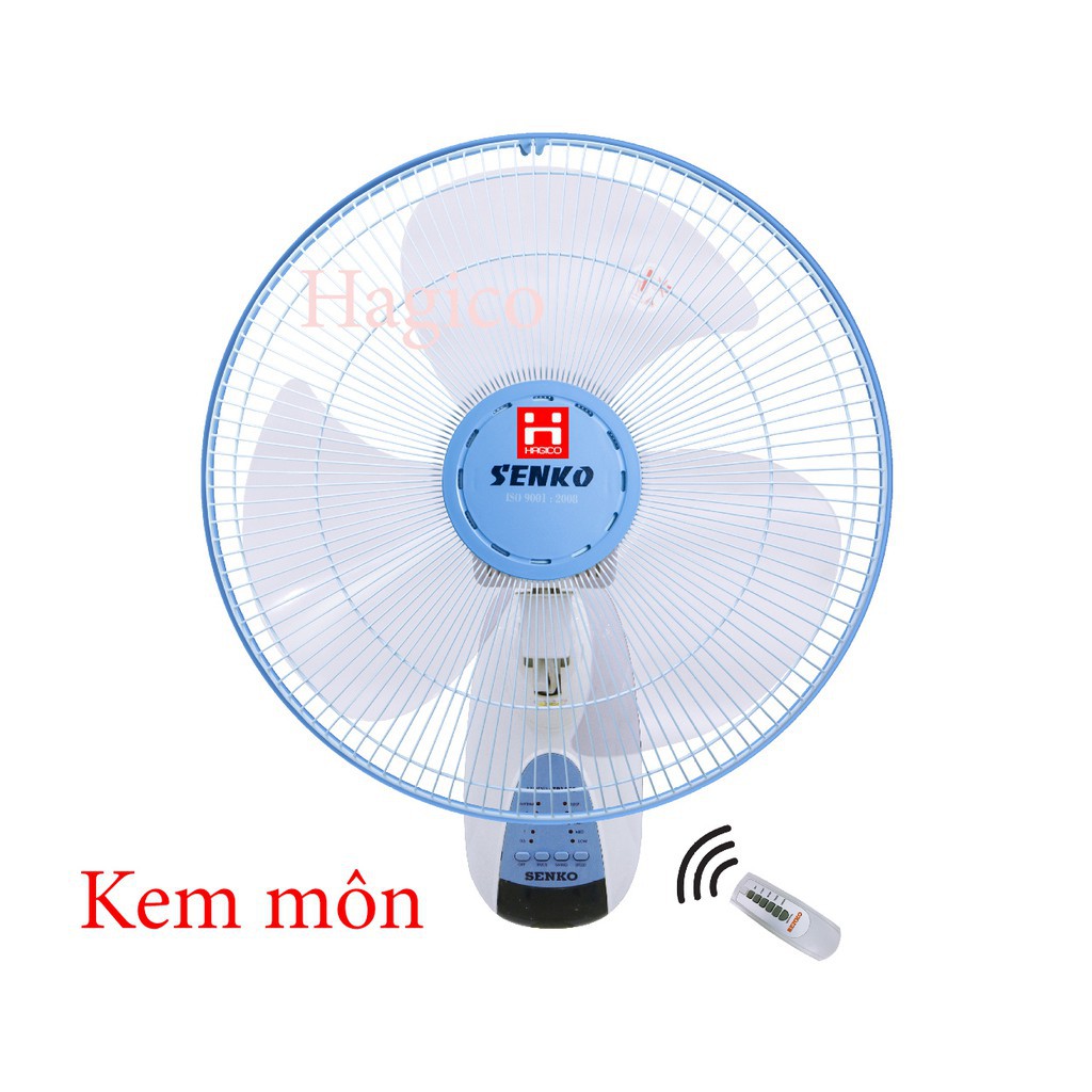 ✽♧(GIÁ SỐC)QUẠT ĐIỆN VIỆT NAM,QUẠT TREO TƯỜNG SENKO TR1683 hoạt động êm ái (có remote điều khiển từ xa) vô cùng ti