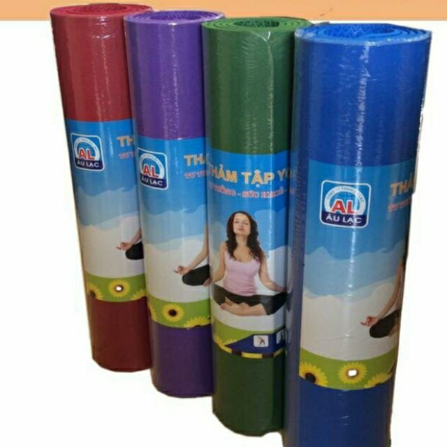 Thảm tập yoga Âu Lạc(tặng kèm túi đựng)