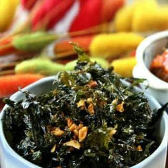 ( MIỄN SHIP Ở HCM) GÓI TO 500G Rong biển cháy tỏi ăn liền ngon tuyệt | BigBuy360 - bigbuy360.vn