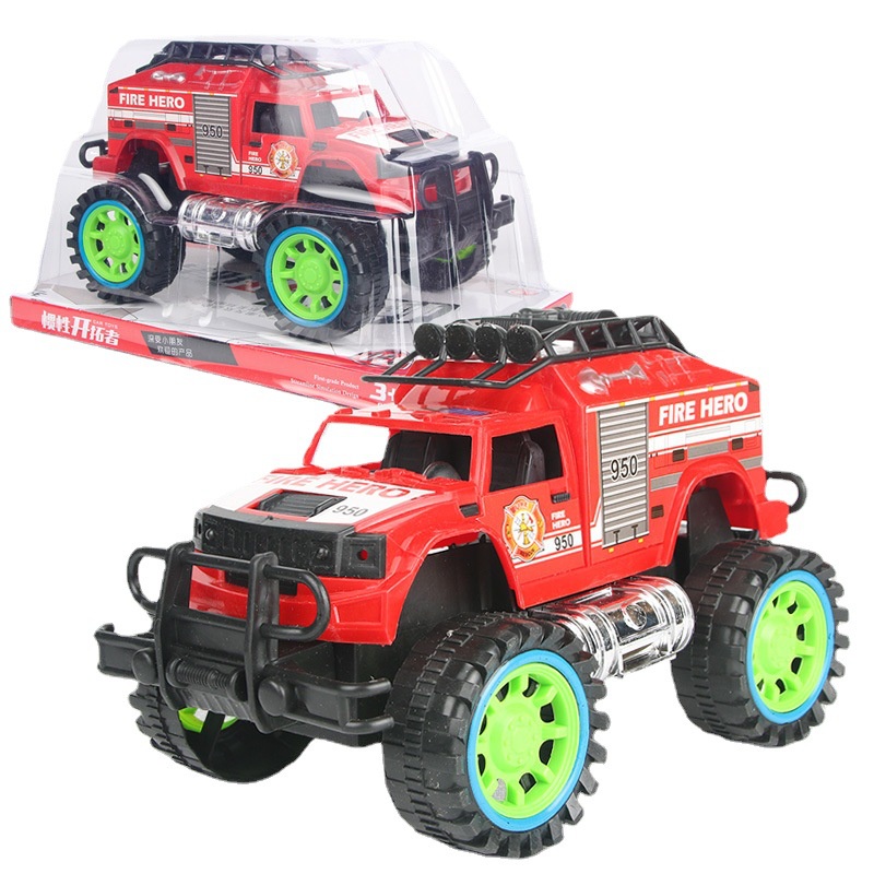 Ô tô đồ chơi địa hình bản lớn 22x14cm quán tính bánh đà dành cho bé