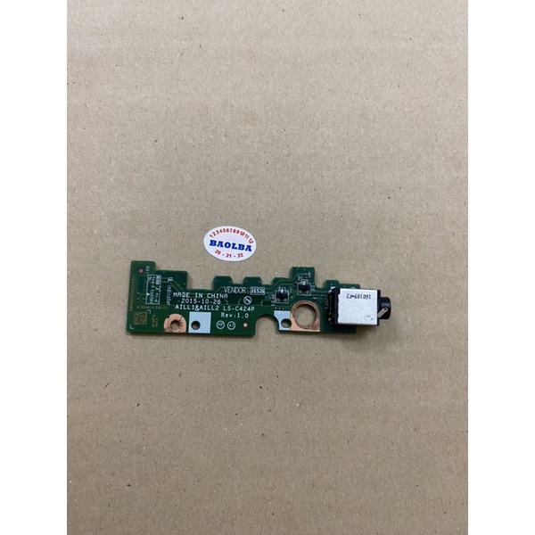 Board jack âm thanh laptop Lenovo L560