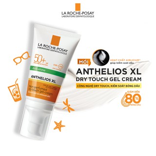 KEM CHỐNG NẮNG ANTHELIOS XL DRY TOUCH SPF50+ LAROCHE POSAY Kem chống nắng dành cho da dầu giúp kiểm soát dầu.