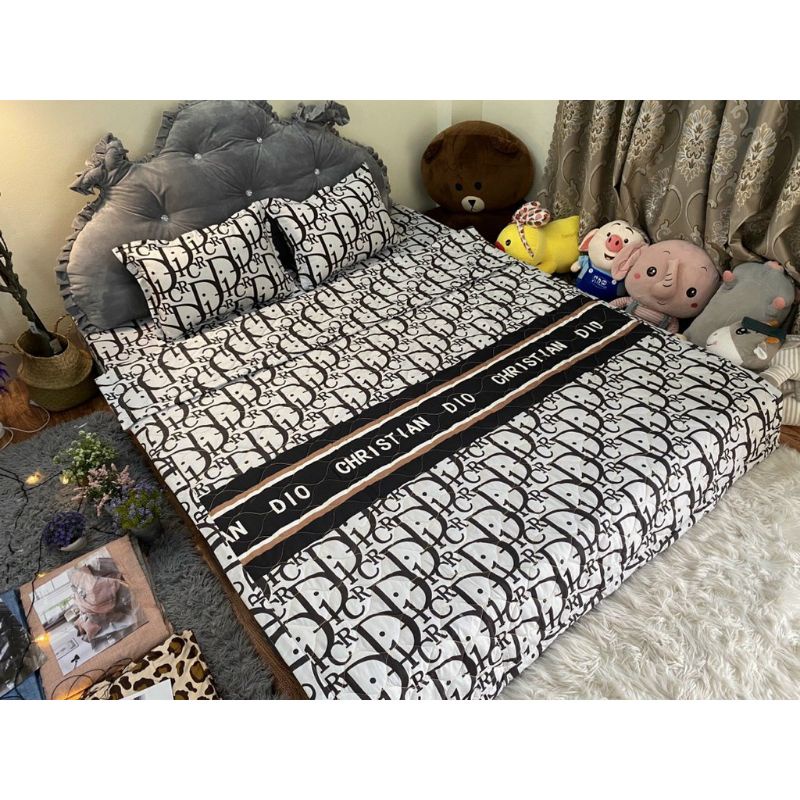 Bộ ga gối cotton size nhỡ 1m2,1m4,2m2 kiểu cute,rẻ,bền,đẹp,ga trải giường kèm 2 vỏ gối nằm Cotton
