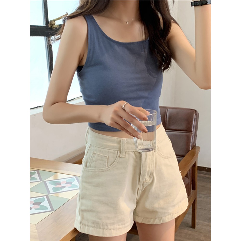 [Sẵn]🌿 Áo 2 dây croptop dây chéo lưng ulzzang hot 🔥