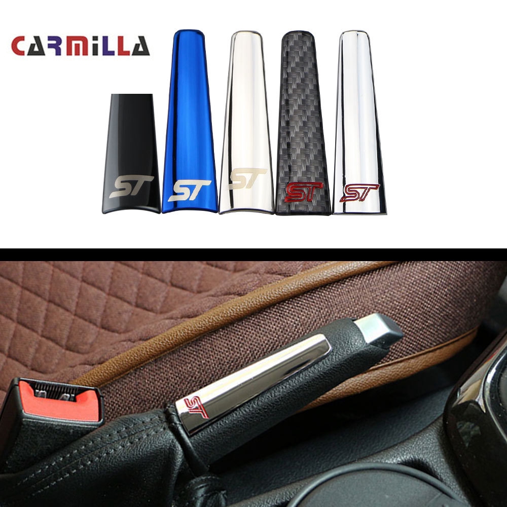 Miếng Dán Phanh Tay Bằng Thép Không Gỉ Cho Ford Focus 2013-2016 2017