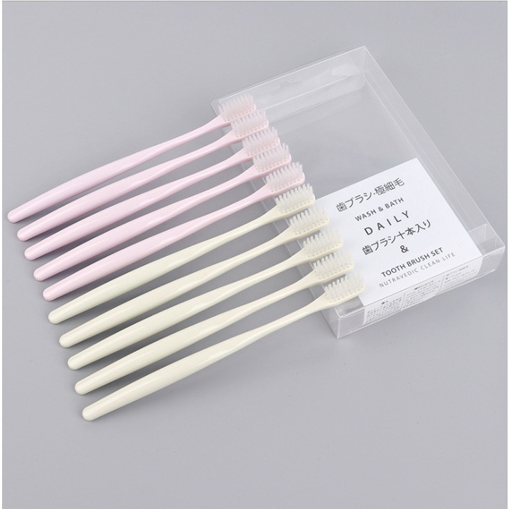 [HÀ NỘI] Bàn chải Muji (HỘP 10 CÁI)