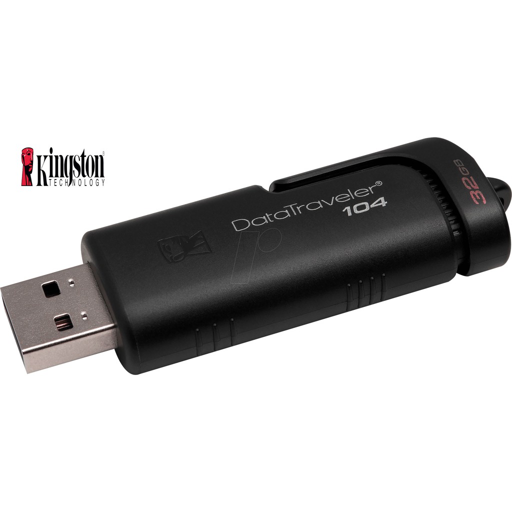 USB Kingston Data Traveler 104 32GB USB 2.0 | BigBuy360 - bigbuy360.vn