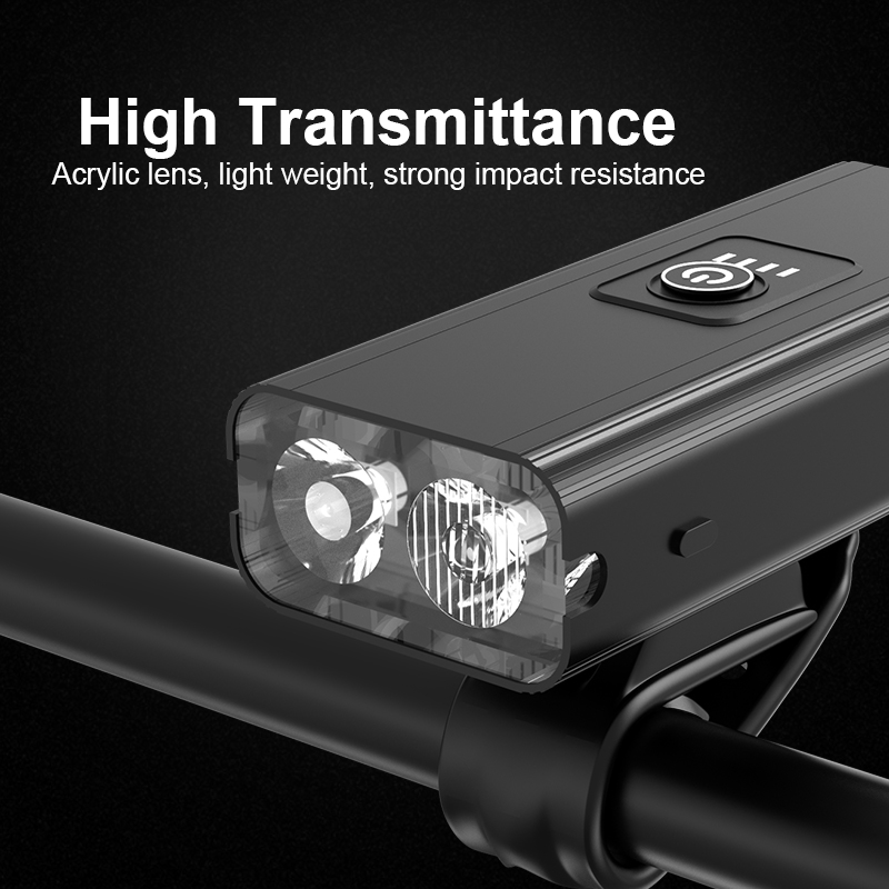 Đèn Pha Xe Đạp X-TIGER Bóng LED Sạc USB Tiện Dụng