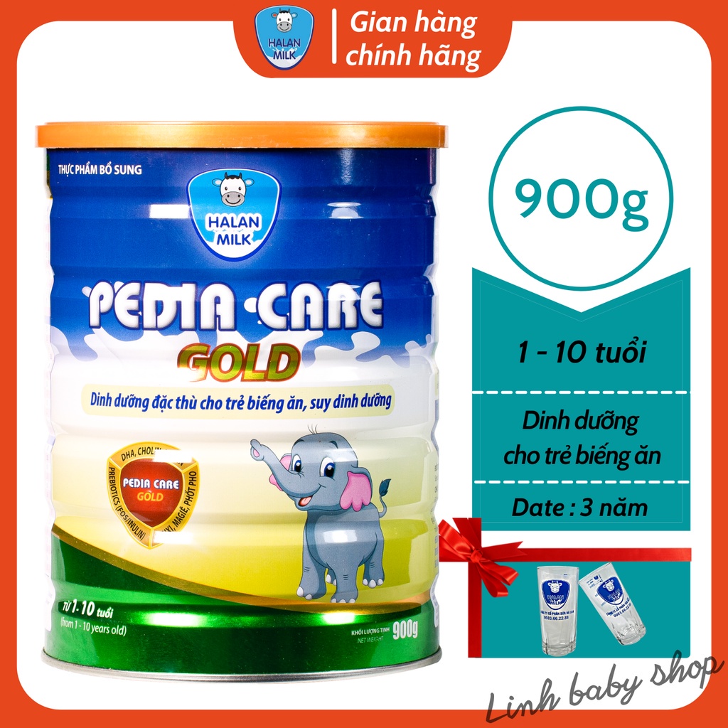 Sữa Halan milk - Pedia - care gold 400gram.900gram dành cho trẻ biếng ăn
