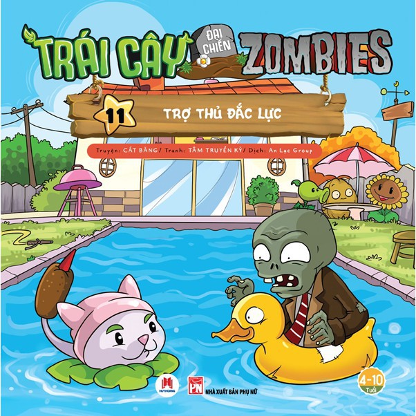 Sách - Trái Cây Đại Chiến Zombies (Tập 11: Trợ Thủ Đắc Lực)