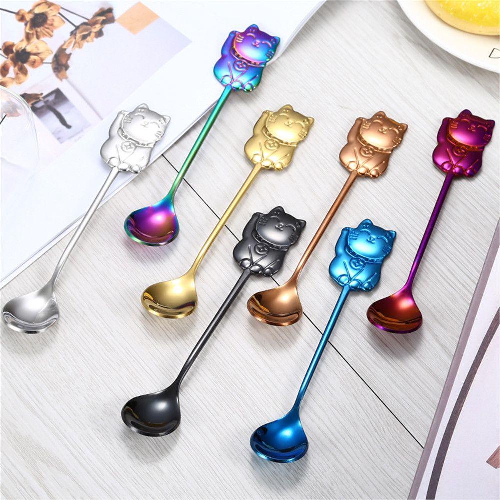 Muỗng Cà Phê Họa Tiết Hoạt Hình Dễ Thương