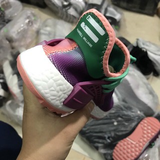 Giày human race màu tím xanh