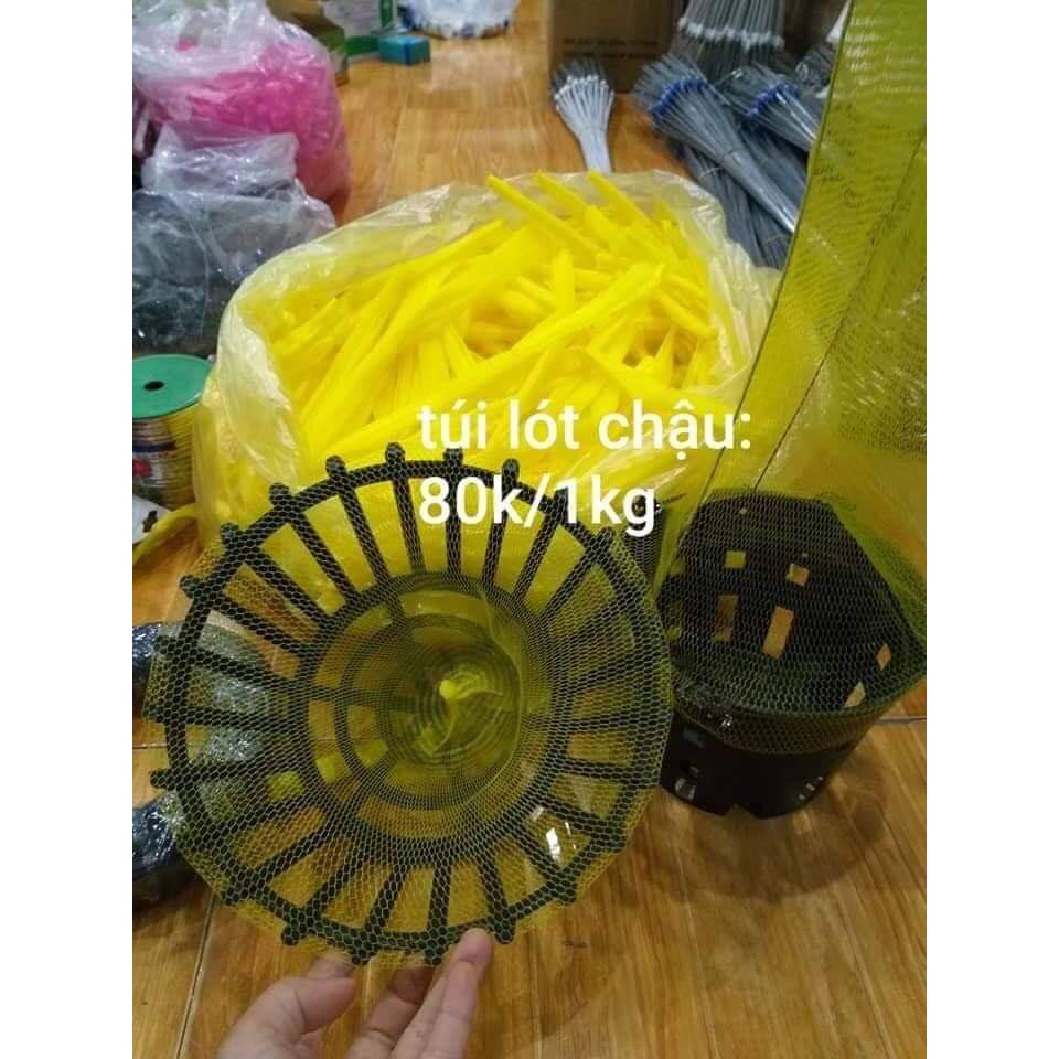 1Kg Túi lưới bọc chậu trồng lan GIÁ rẻ