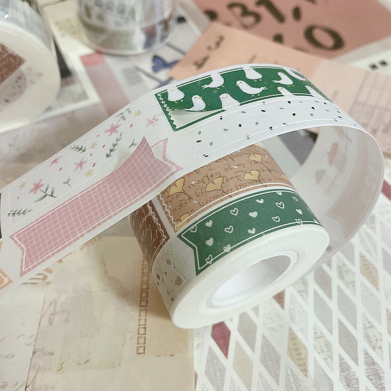 Meo.hime 𓃠 Hãng Starlululu - Băng dán washi tape dải ruy băng dễ thương