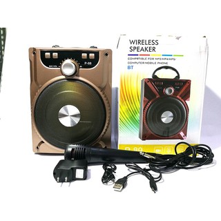 Loa Bluetooth Karaoke P88 Có Tặng Kèm Micro Để Hát
