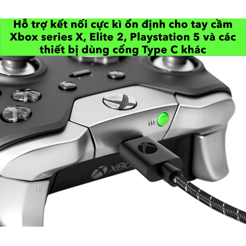 Dây Cable Type C cho tay cầm Xbox Series X, Tay cầm PS5 DualSense - PlayStation 5