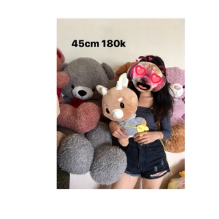 Bò chăm chỉ 45cm 180k