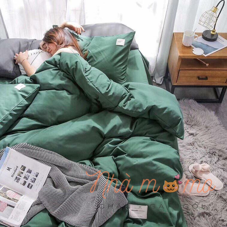 [COTTON TICI - NỆM CAO DƯỚI 23CM] Bộ Chăn Ga gối Cotton Tici Siêu Mịn Mát HOT TREND 2020 - Nha_momo (CHAT CHỌN MẪU) | BigBuy360 - bigbuy360.vn