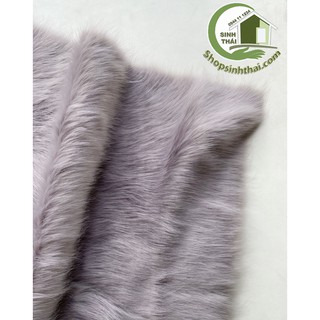 Thảm lông xù, thảm chụp hình, màu tím nhạt - Chọn kích thước
