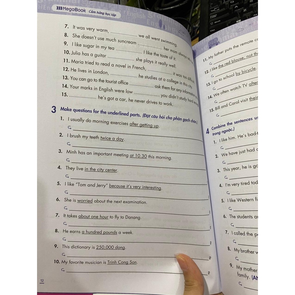 Sách - Ngữ pháp tiếng anh nâng cao 6 tập 2 ( Megabooks )