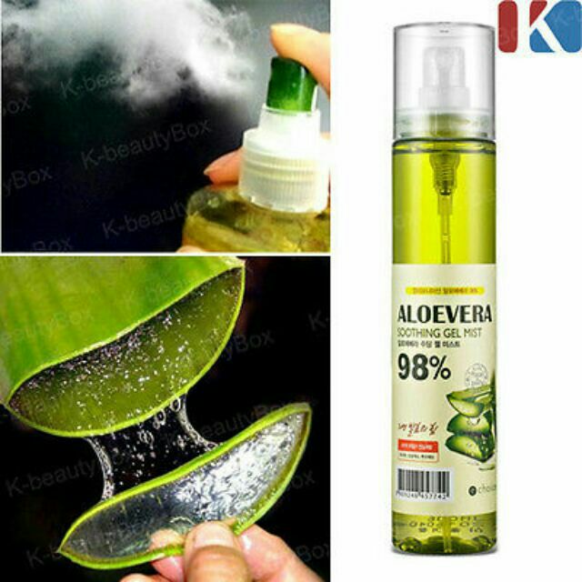 [Chính hãng] Xịt khoáng Goodnature Aloe Vera Soothing Mist 98% 118ml