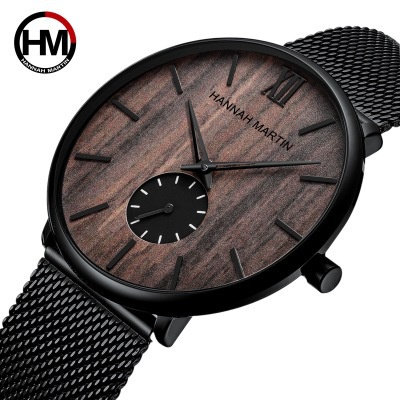 🔥 Đồng hồ thời trang đa năng💎Đồng hồ Quartz nam mặt gỗ tre