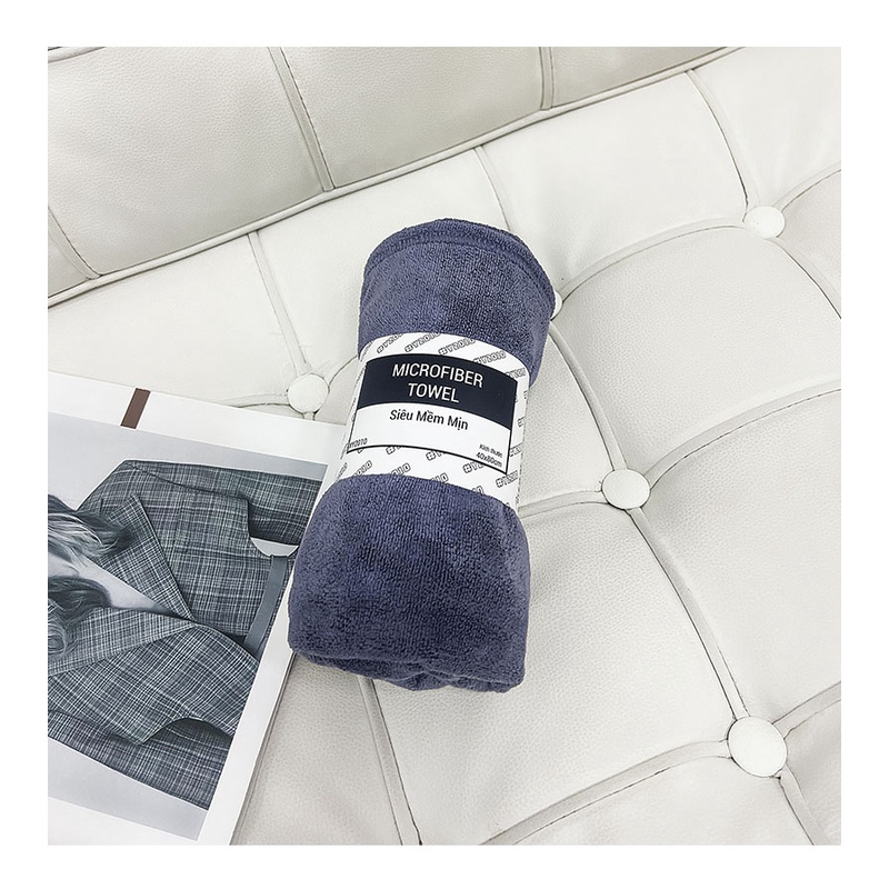 Khăn Tắm Thời Trang Microfiber 40x80 M6 Y2010 21252 |YaMe|