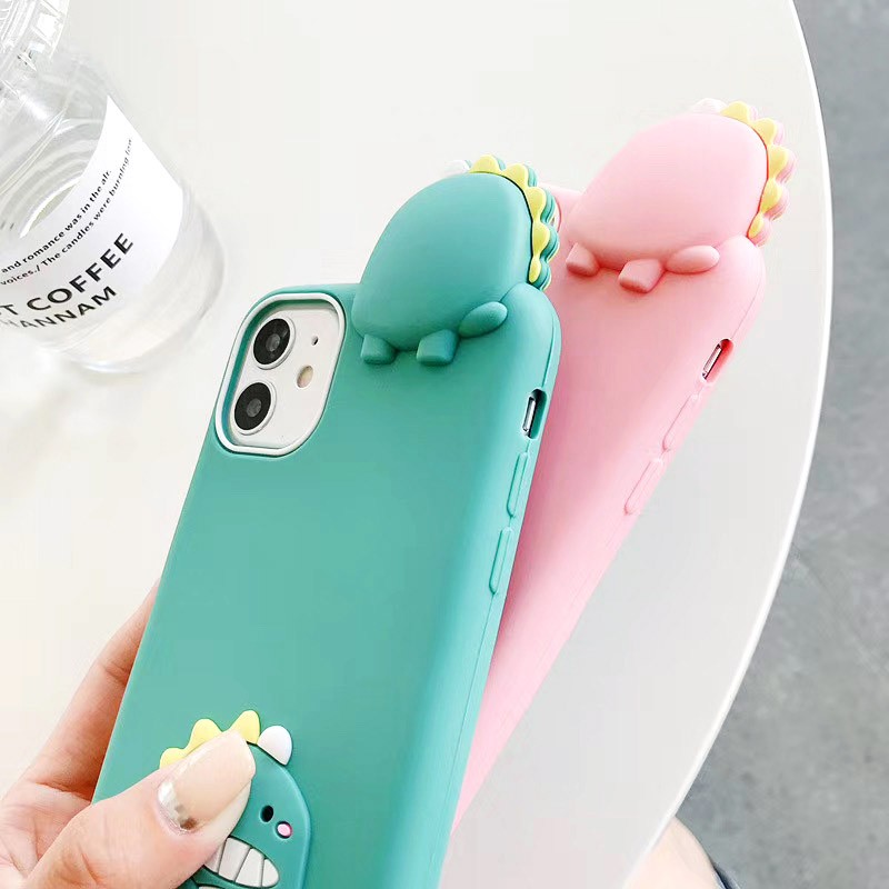 Ốp lưng iphone Khủng long kèm móc đeo 5/5s/6/6plus/6s/6splus/7/7plus/8/8plus/x/xr/xs/11/12/pro/max/plus/promax | BigBuy360 - bigbuy360.vn