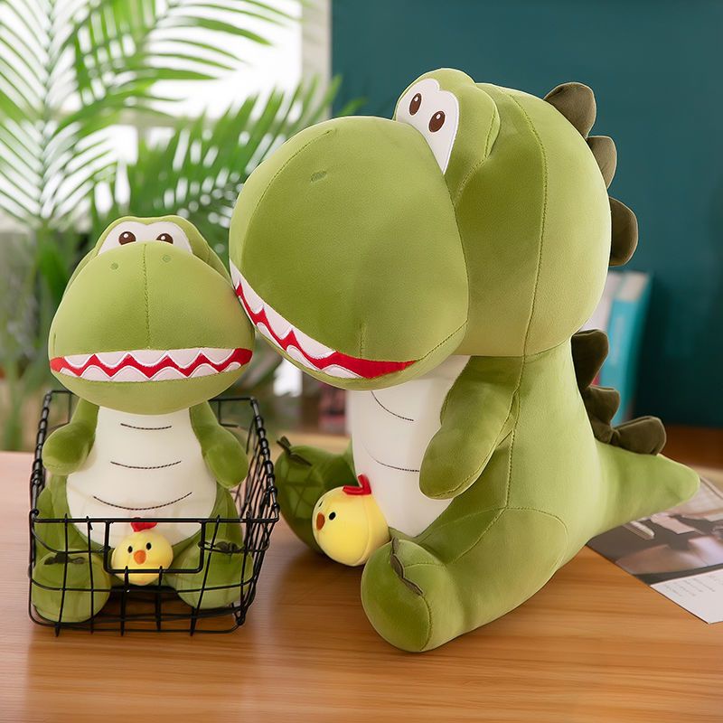 Thú Nhồi Bông Hình Gà / Khủng Long Dễ Thương Cho Bé