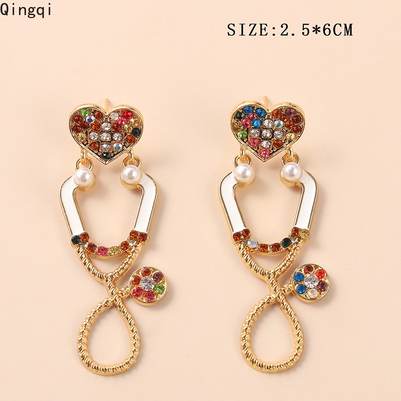 Hoa Tai Miss Zoe Hình Ống Nghe Bác Sĩ Cá Tính Cho Nữ