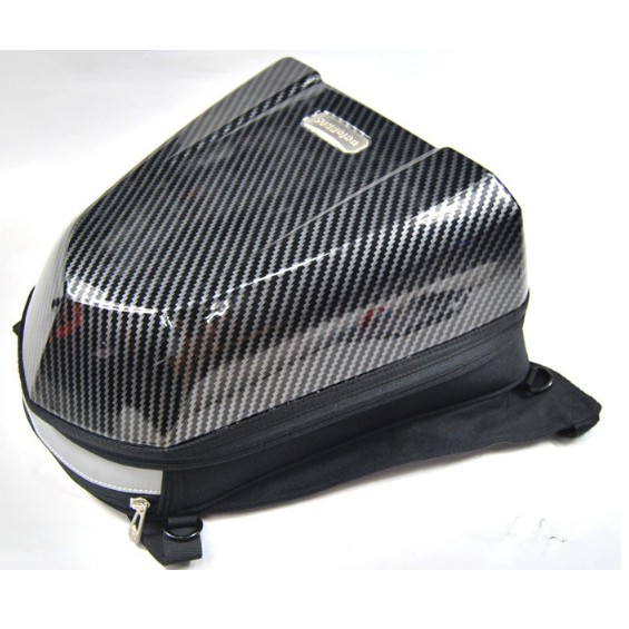 hộp đựng đồ yên xe motor hộp đựng đồ đuôi xe motor bao đựng đồ đuôi xe motor form cứng vân carbon Ugly Bros
