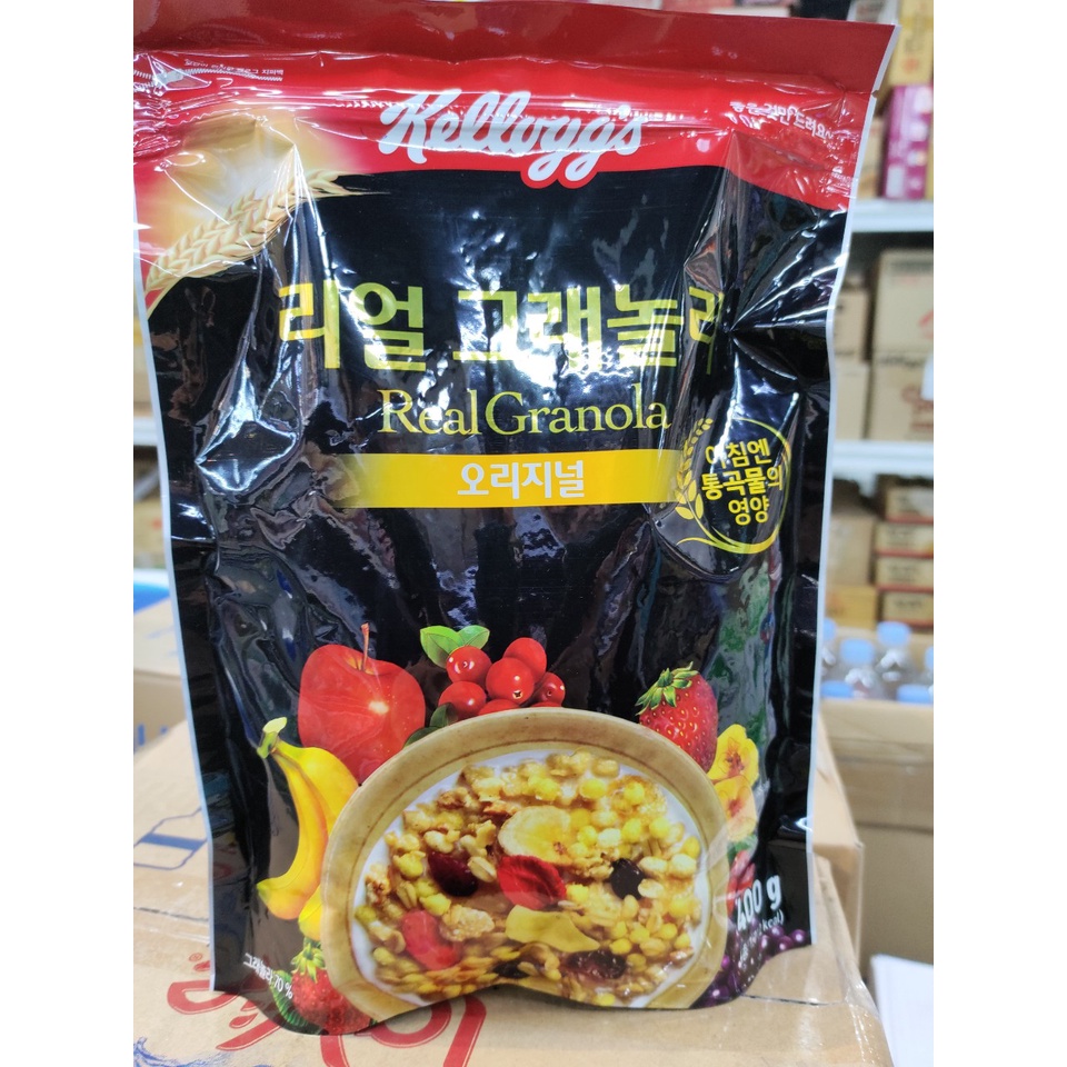 Ngũ cốc ăn kiêng GRANOLA nguyên bản hàn quốc 400g - 그래놀라