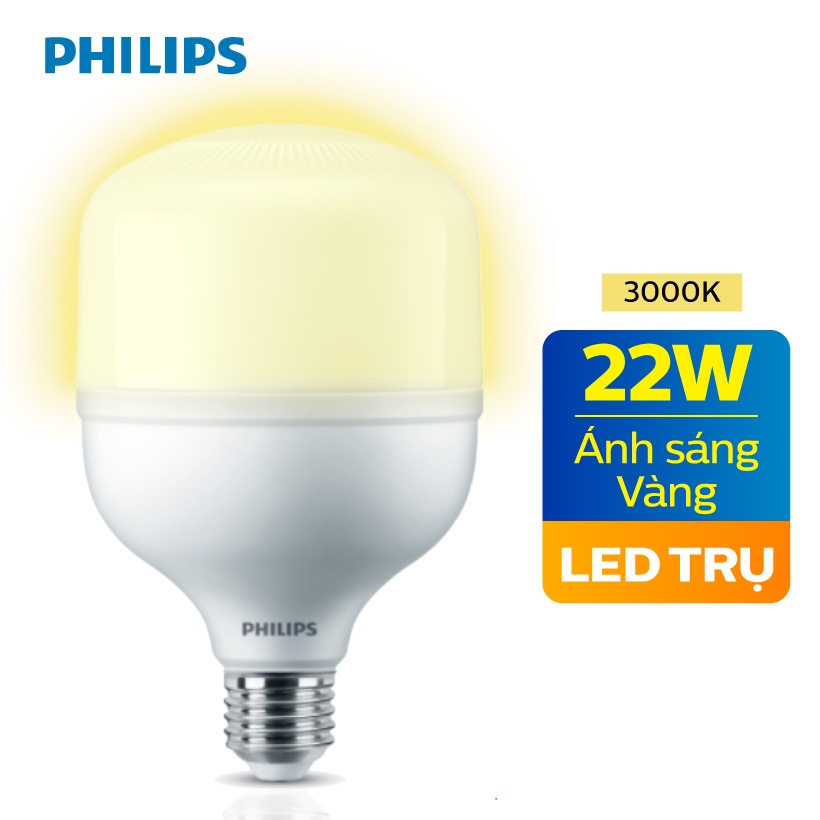 Bóng đèn Philips LED TForce core 22W HB E27- Ánh sáng trắng/ Ánh sáng vàng