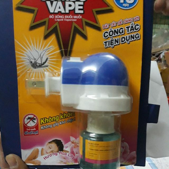 Bộ máy xông đuổi muỗi Jumbo