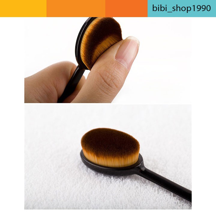 Cọ tán ken nền làm đẹp hình bàn chải