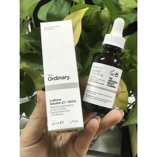 Serum giảm thâm quầng mắt bọng mắt Thế Odinary Caffeine Solution 5% Egcg 30ml