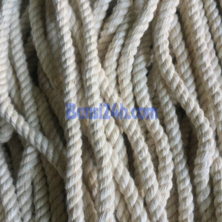 Dây thừng macrame cotton size 2mm, 4mm, 6mm..10mm - 1Kgs