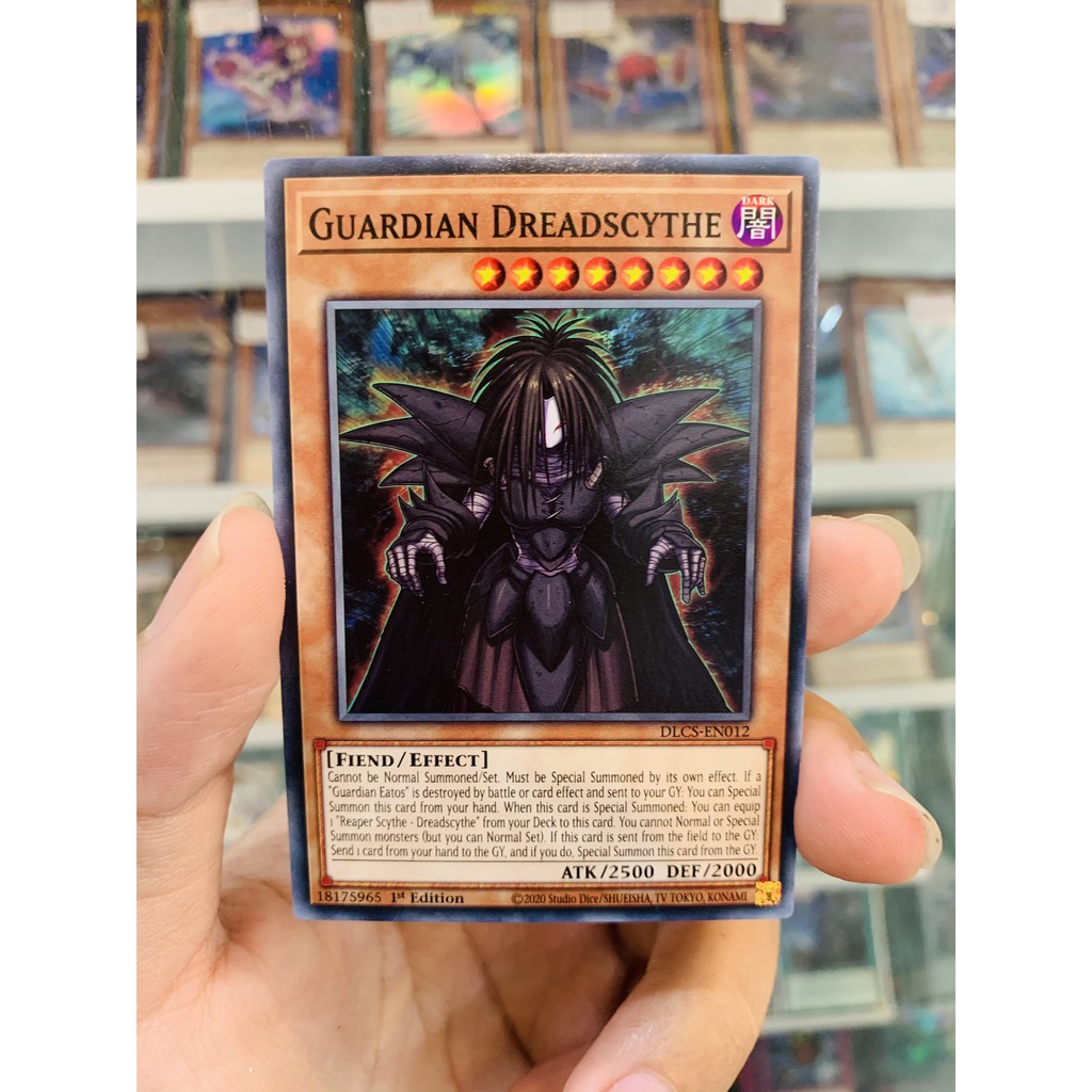 Thẻ Bài Lẻ YugiOh! Mã DLCS-EN012 - Guardian Dreadscythe - Common - 1st Edition