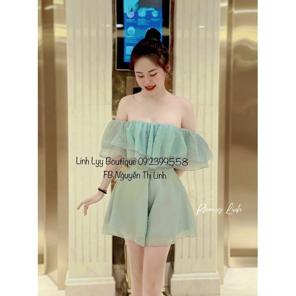 Jum bèo ngực trễ vai