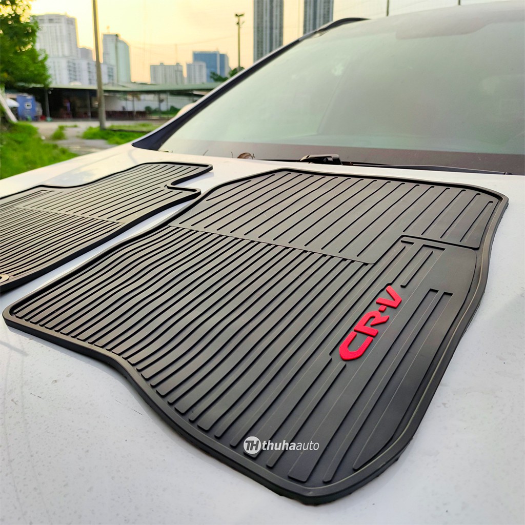 Thảm lót sàn ô tô cao su đúc nguyên khối theo xe 7 chỗ CRV