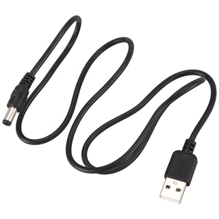 Cáp sạc cổng Usb 5.5mm / 2.1mm 5v Dc dài 75cm