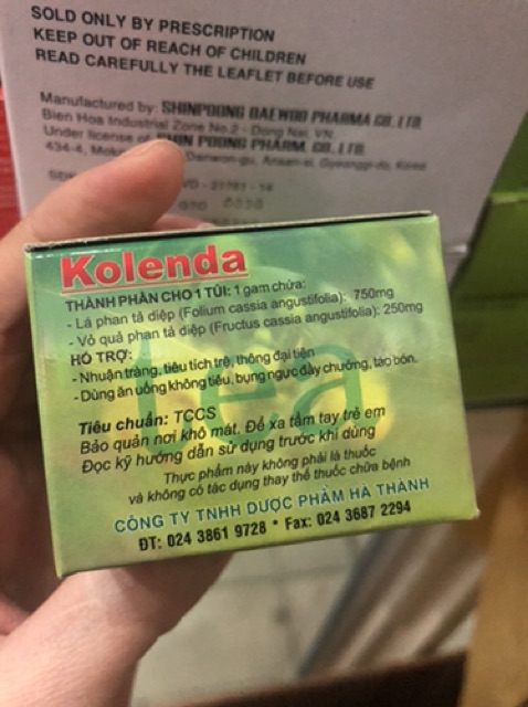 Trà Túi Lọc Kolenda Mẫu Mới