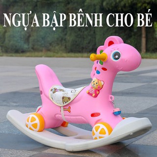 Ngựa bập bênh 2in1 đa năng
