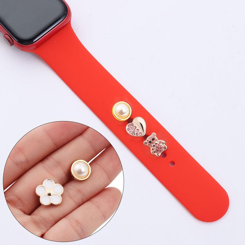 Dây Đeo Trang Trí Móng Tay Bằng Cao Su Silicone DIY