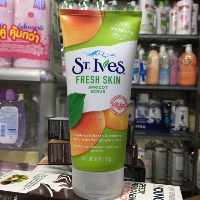 Sữa Rửa Mặt St.Ives Blemish Control Apricot Scrub 170g
