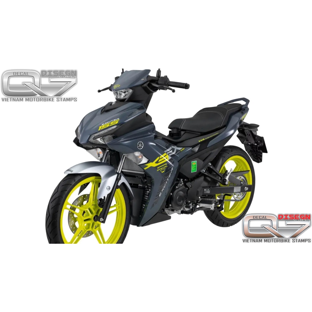 Tem rời EXCITER 155 - nhiều màu  - decalq7